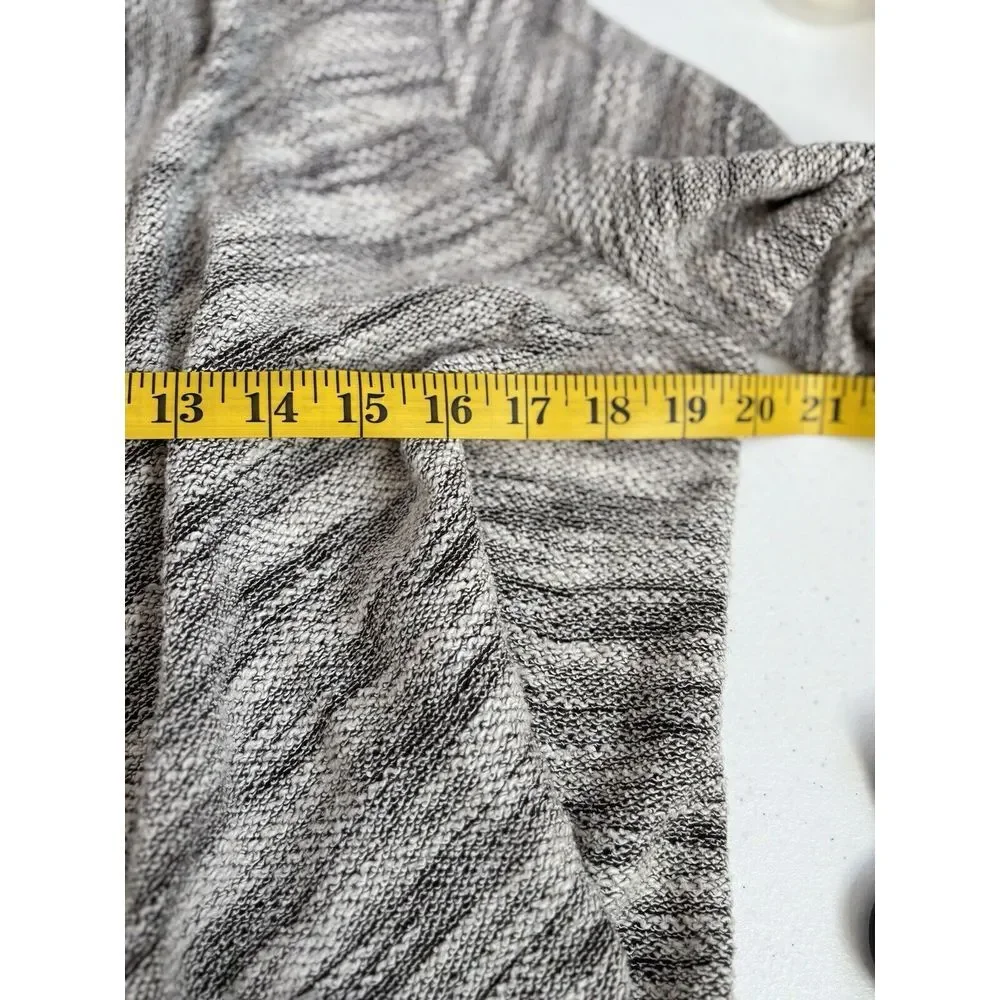 Ariat Women's Medium Brushed‎ Gray Knit Shall Open Cover Up Long Sleeve Cardigan